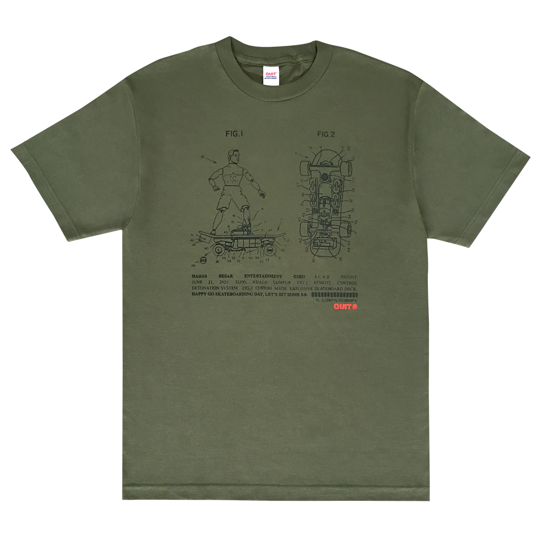 GSD 21 (Army Green) T-Shirt - H A D A S