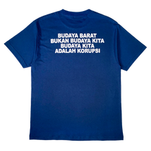 Load image into Gallery viewer, BUDAYA BARAT (Harbour Blue) T-Shirt
