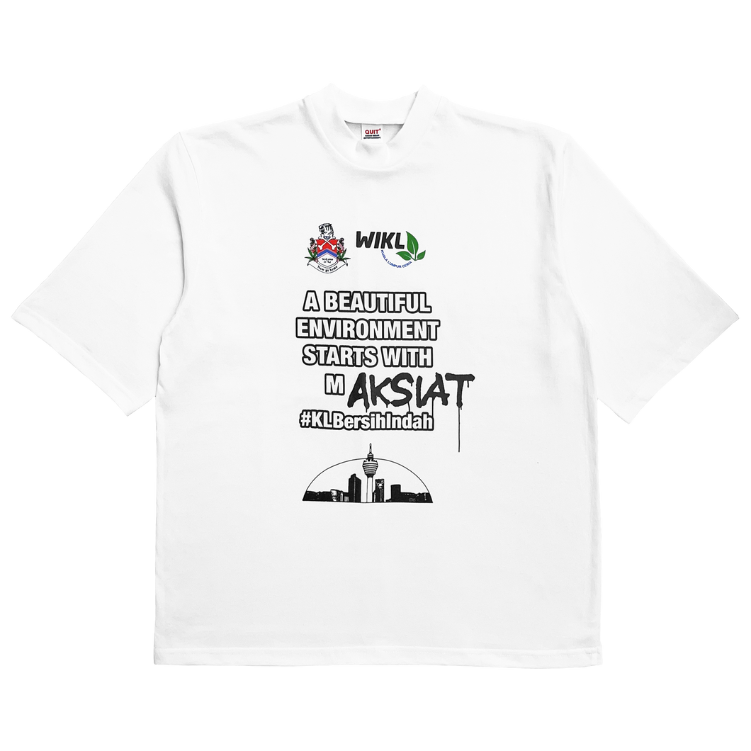 MAKSIAT (White) T-Shirt